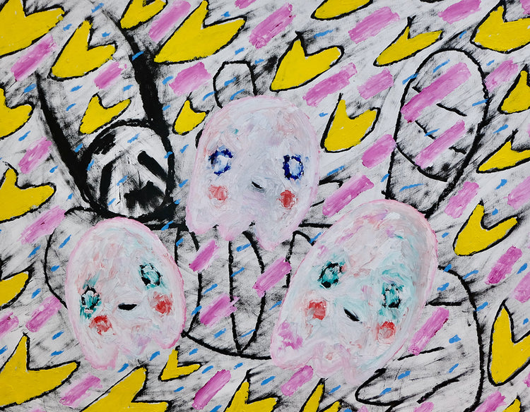 Ghost buddies with the Kind Reclining Devil