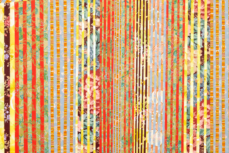 Untitled Wallpaper Abstraction #46 (floral cuboid)