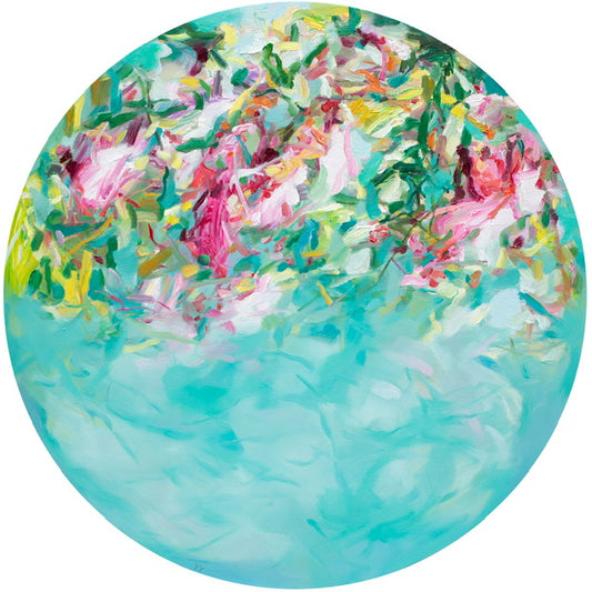 Shallow Sea and Blossoms