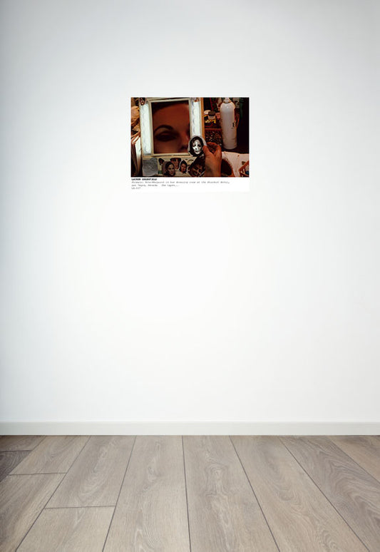 Showgirl Anne-Margaret in her dressing room at the Stardust Hotel, Las Vegas, Nevada