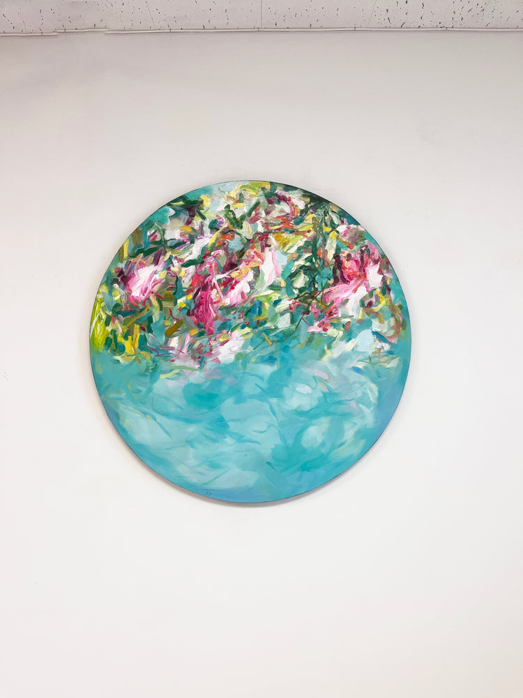 Shallow Sea and Blossoms