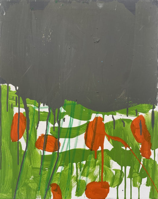 The Vicar's Wife in Green and Grey