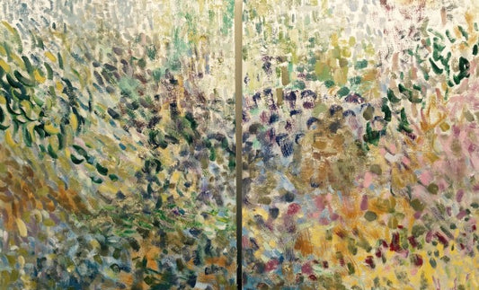 Letting Go (diptych)