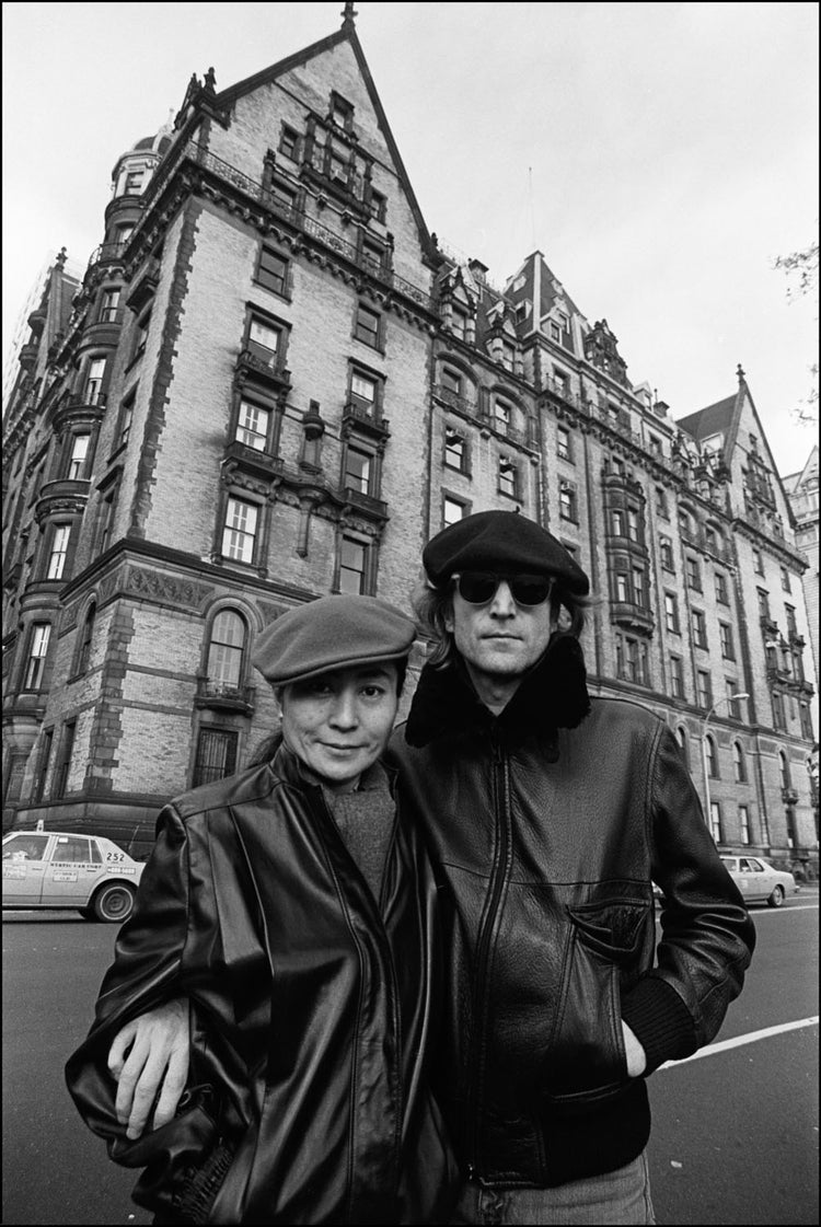 John and Yoko at the Dakota