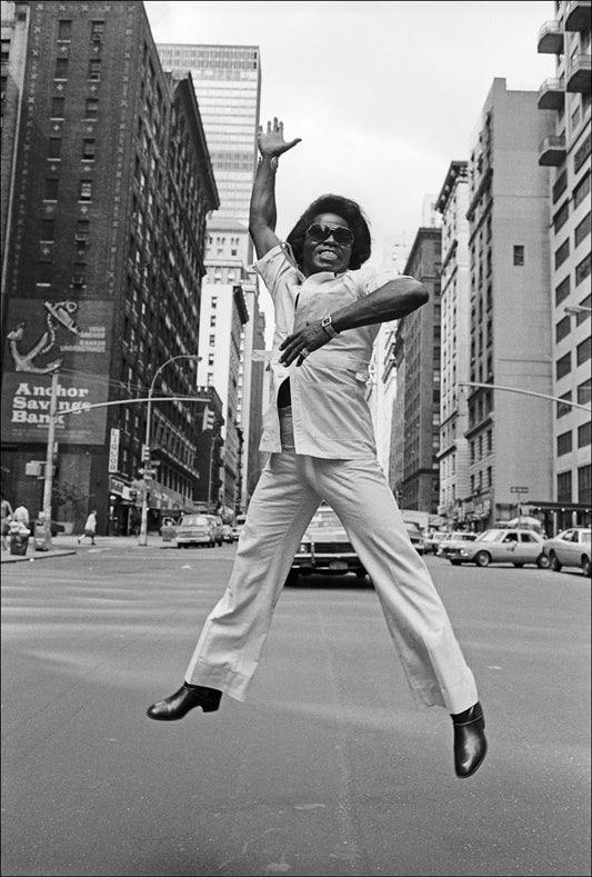 James Brown Jumps on Broadway, New York City