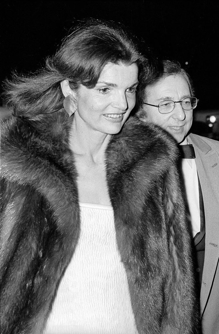 Jackie Onassis at the Metropolitan Museum Costume Gala