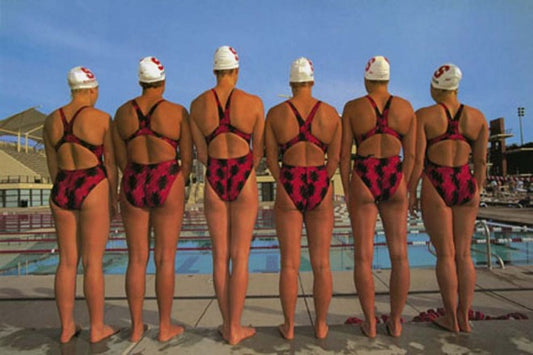The Stanford University Women's Swim Team, Palo Alto, California