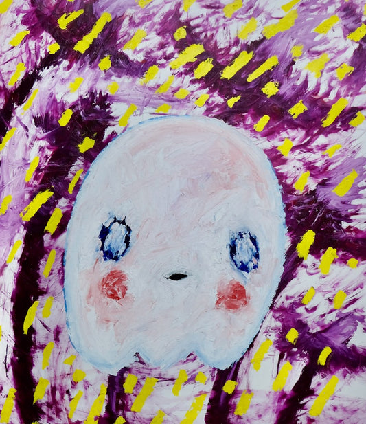 Ghost in Yesterdays Purple Woods