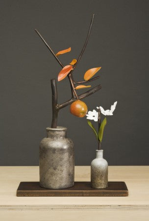 Pewter Jar and Paperwhites