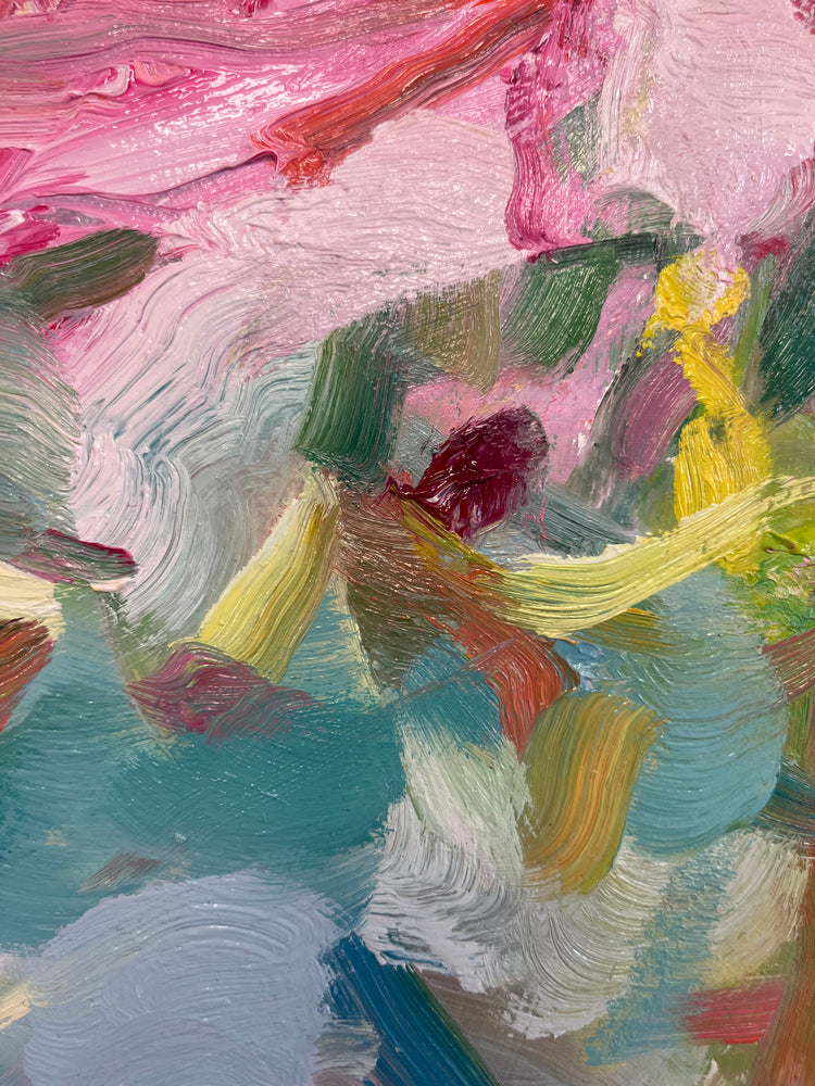 Shallow Sea and Blossoms