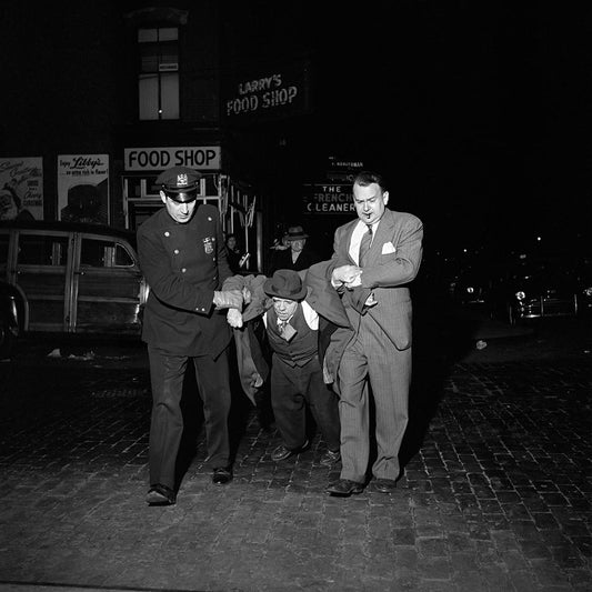 Christmas Eve, 78th St. & 3rd Ave. New York, 1953