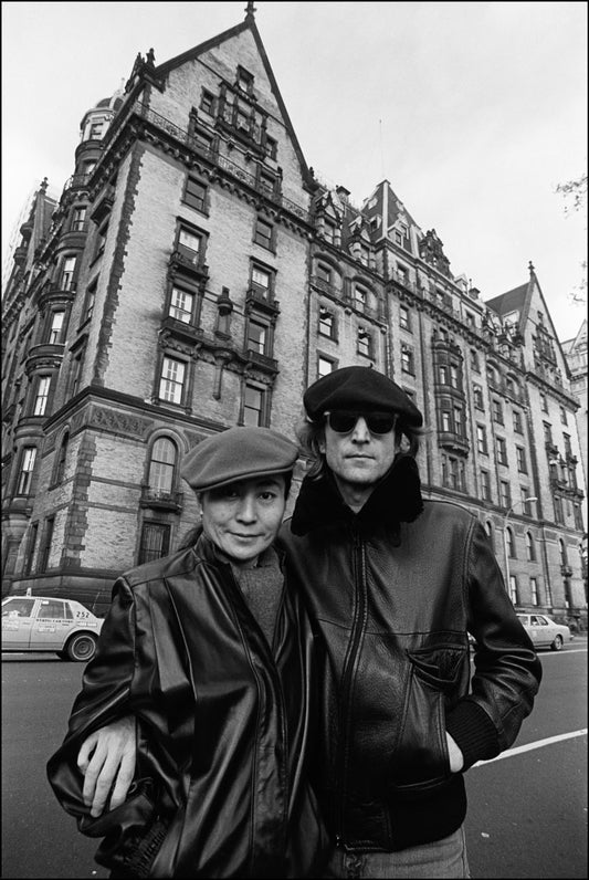 John and Yoko at the Dakota